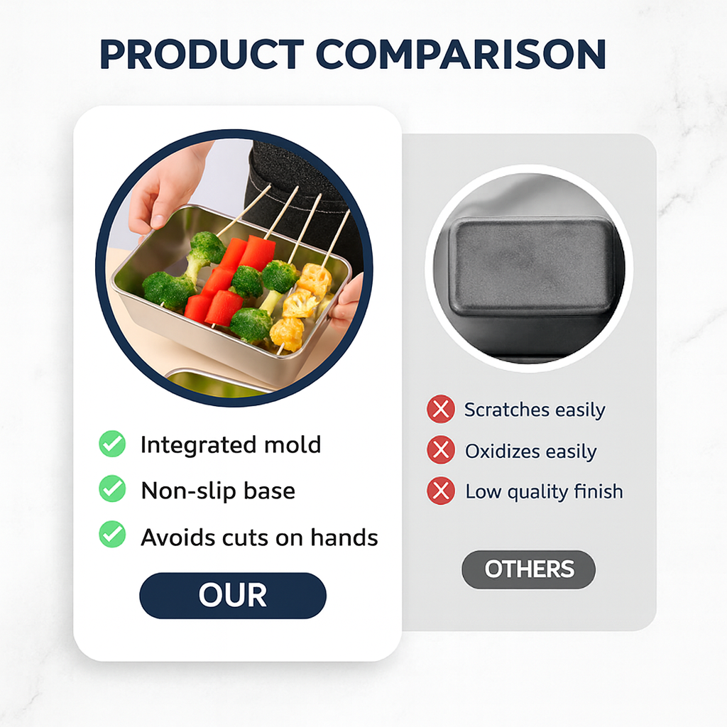 304 Stainless Steel Container – Freshness Lasts Up to 1 Month | 70% OFF!