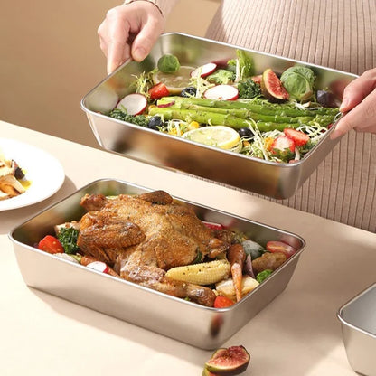 Japanese Stainless Steel Food Storage Boxes