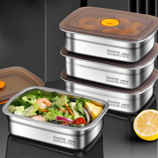 316 Stainless Steel Vacuum Food Container – Antibacterial & Durable