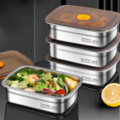 316 Stainless Steel Vacuum Food Container – Antibacterial & Durable