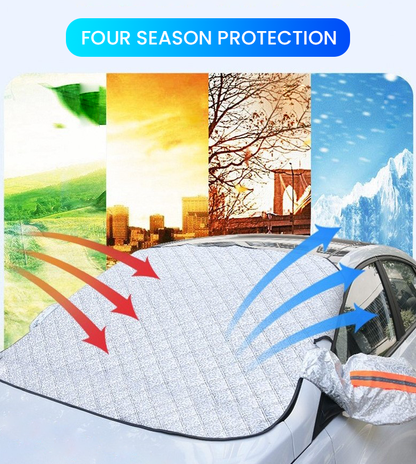 Car Front Windshield Sunshade Cover, Protects Car From Sunlight, UV, Rain And Dust