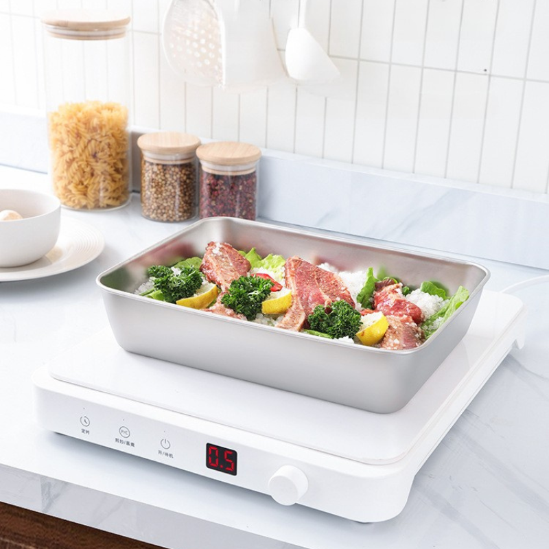 SUS304 Japanese Stainless Steel Food Storage Boxes