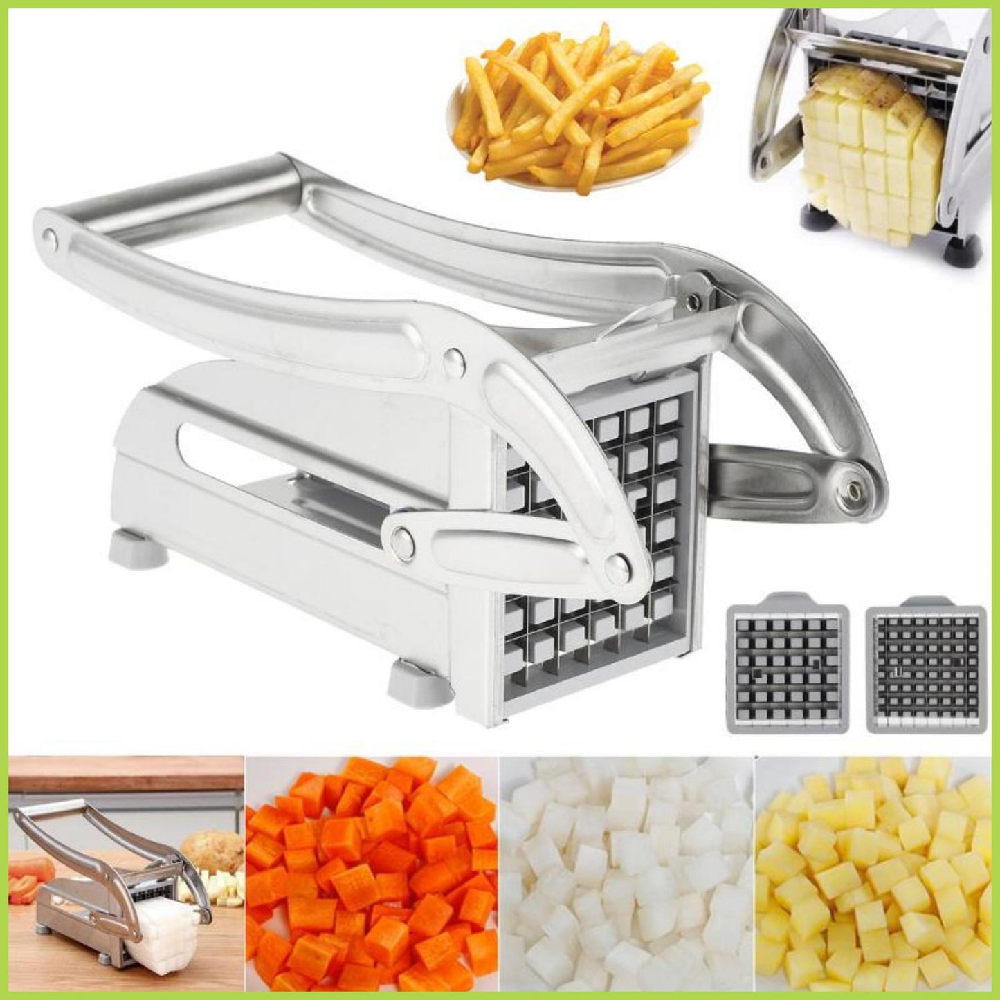 Stainless Steel Potato and Vegetables Cutter