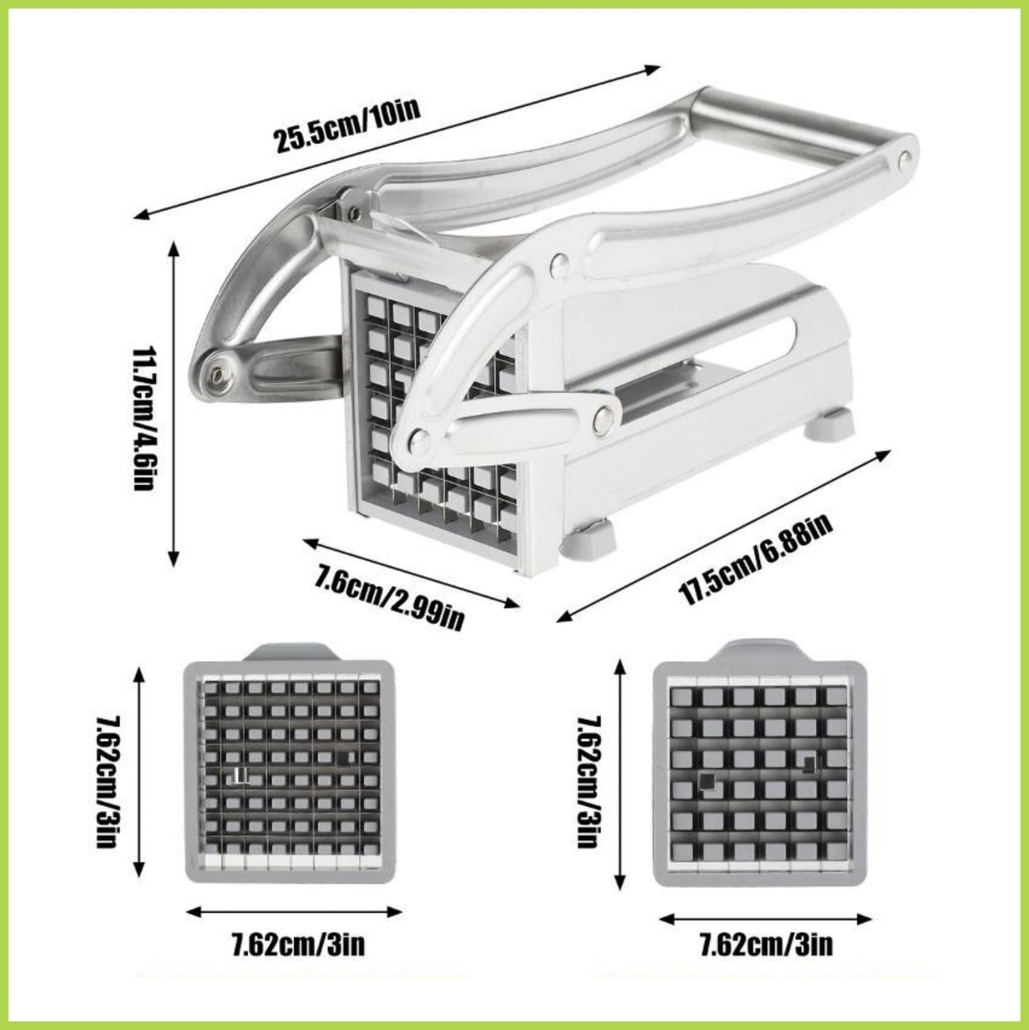 Stainless Steel Potato and Vegetables Cutter